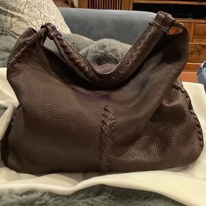 Bottega Veneta Dark Brown Hobo Bag